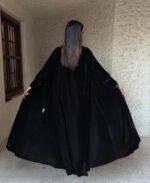 عباية DUJE | Katefa Abaya | كريب سعودي فاخر | صناعة سعودية